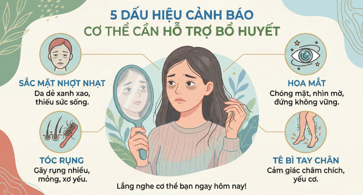 Hỗ trợ bổ huyết