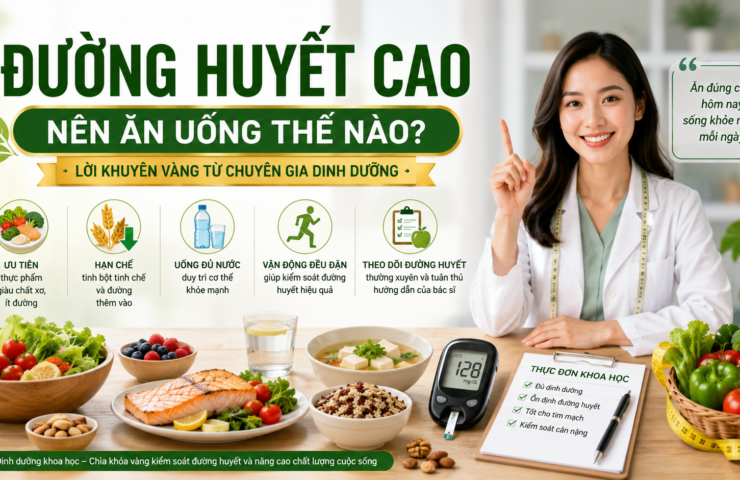 Đường huyết cao nên ăn uống thế nào?