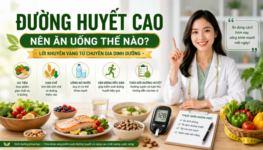 Đường huyết cao nên ăn uống thế nào?